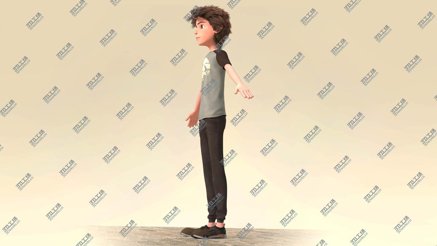 images/goods_img/20210313/3D TOON BOY 2 - RIGGED model/3.jpg